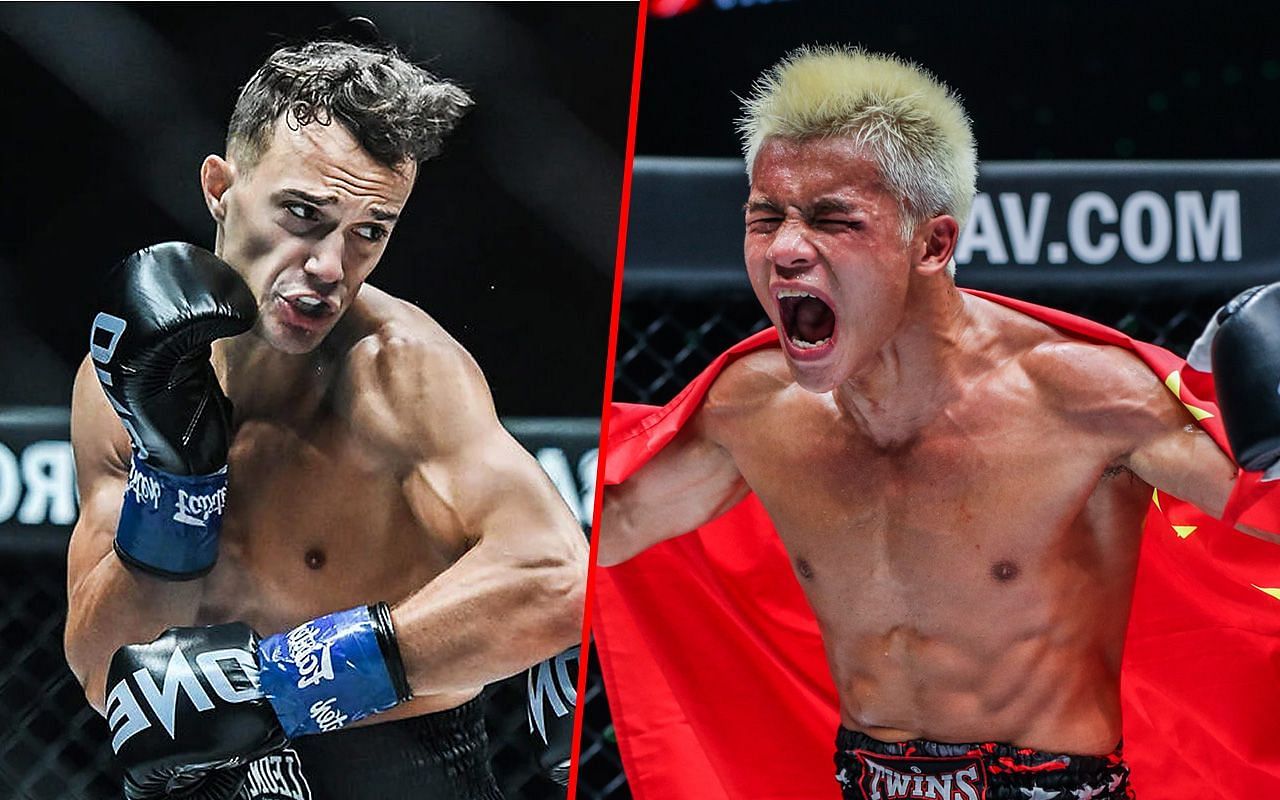 Jonathan Di Bella (Left) is open to a last minute rematch with Zhang Peimian (Right)