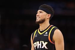 “Couldn’t wait to get that caption off”: Devin Booker’s ‘complainin’ about the double’ IG post leaves NBA fans in splits