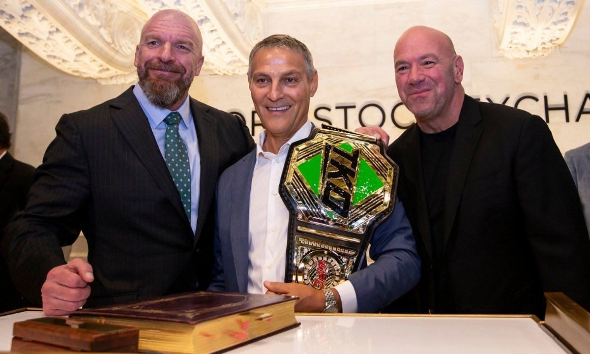 Triple H, Ari Emanuel, and UFC