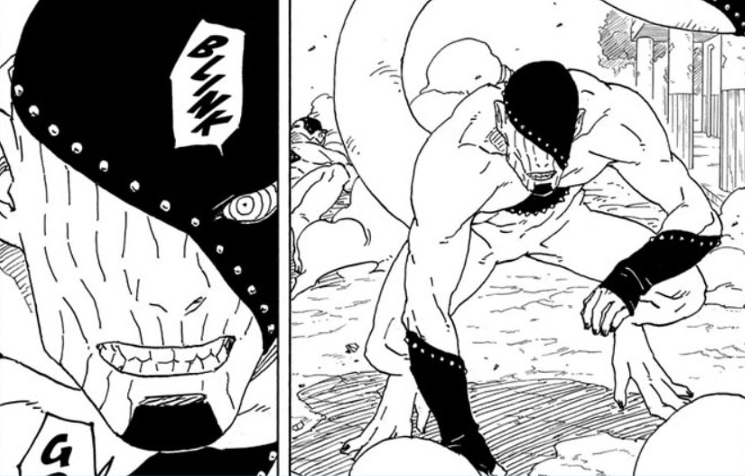 Claw Grime as seen in manga (Image via Shueisha)