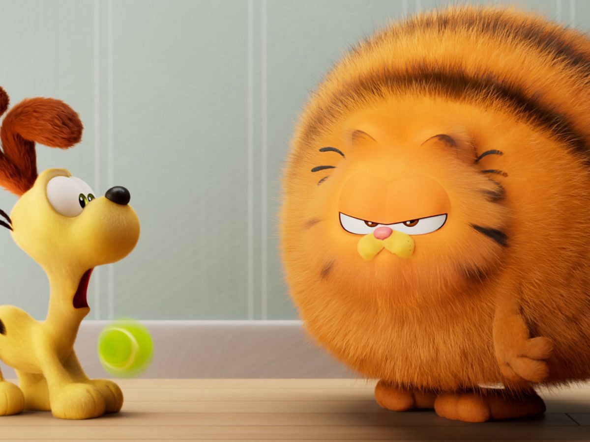 A still from The Garfield Movie (Image via Sony)