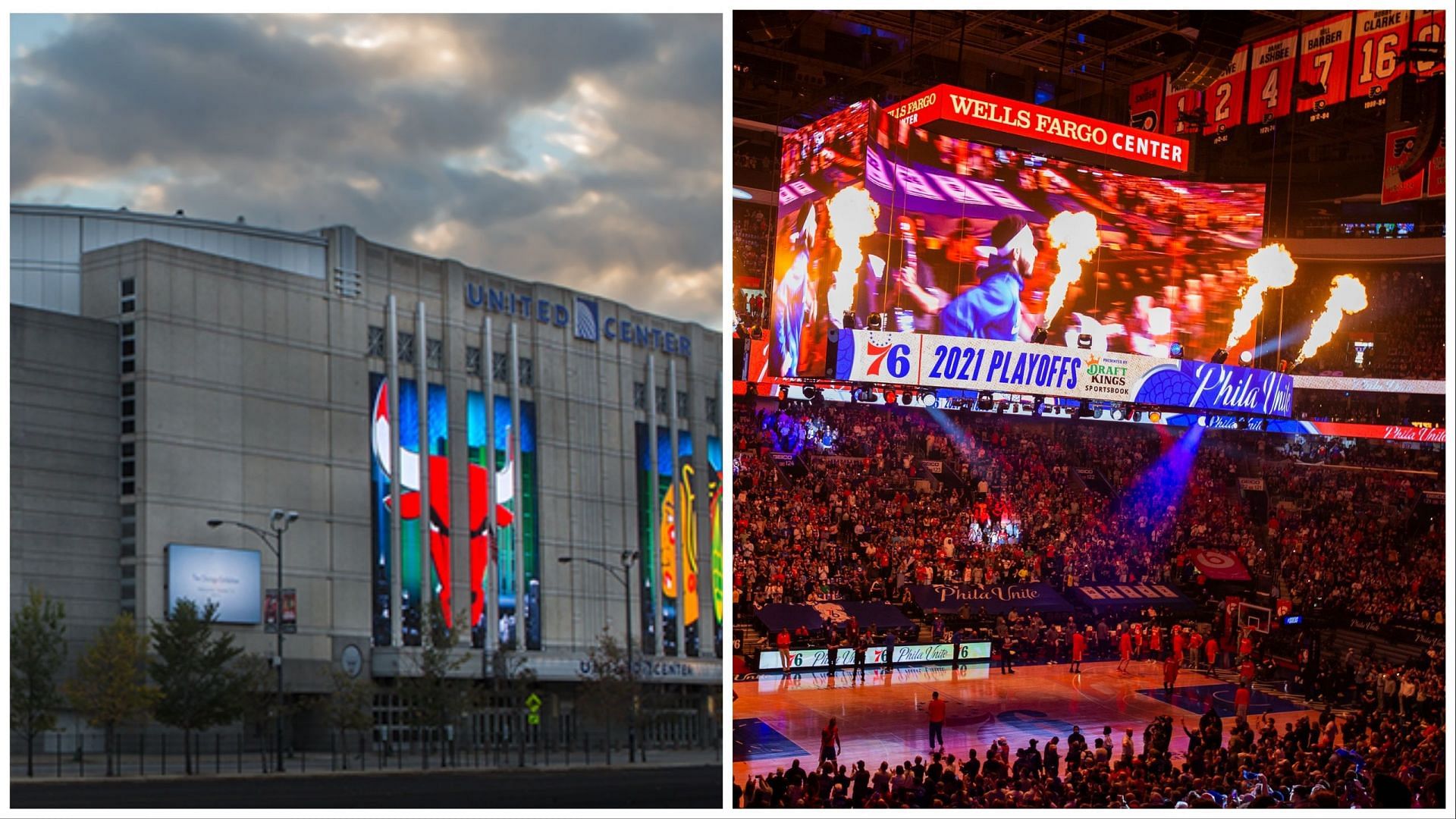 Top 10 biggest NBA arenas with largest seating capacity