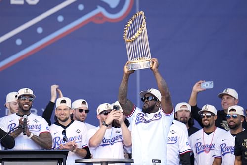 World Series Parade Rangers Baseball