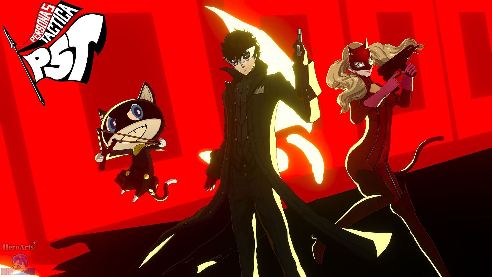 Persona 5 Tactica team composition is quite different than other P5 games (Image via Atlus)