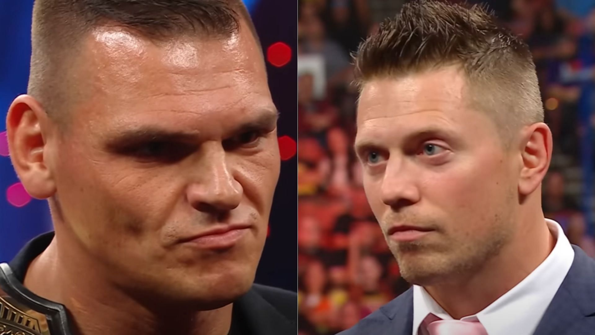 Gunther (left); The Miz (right)