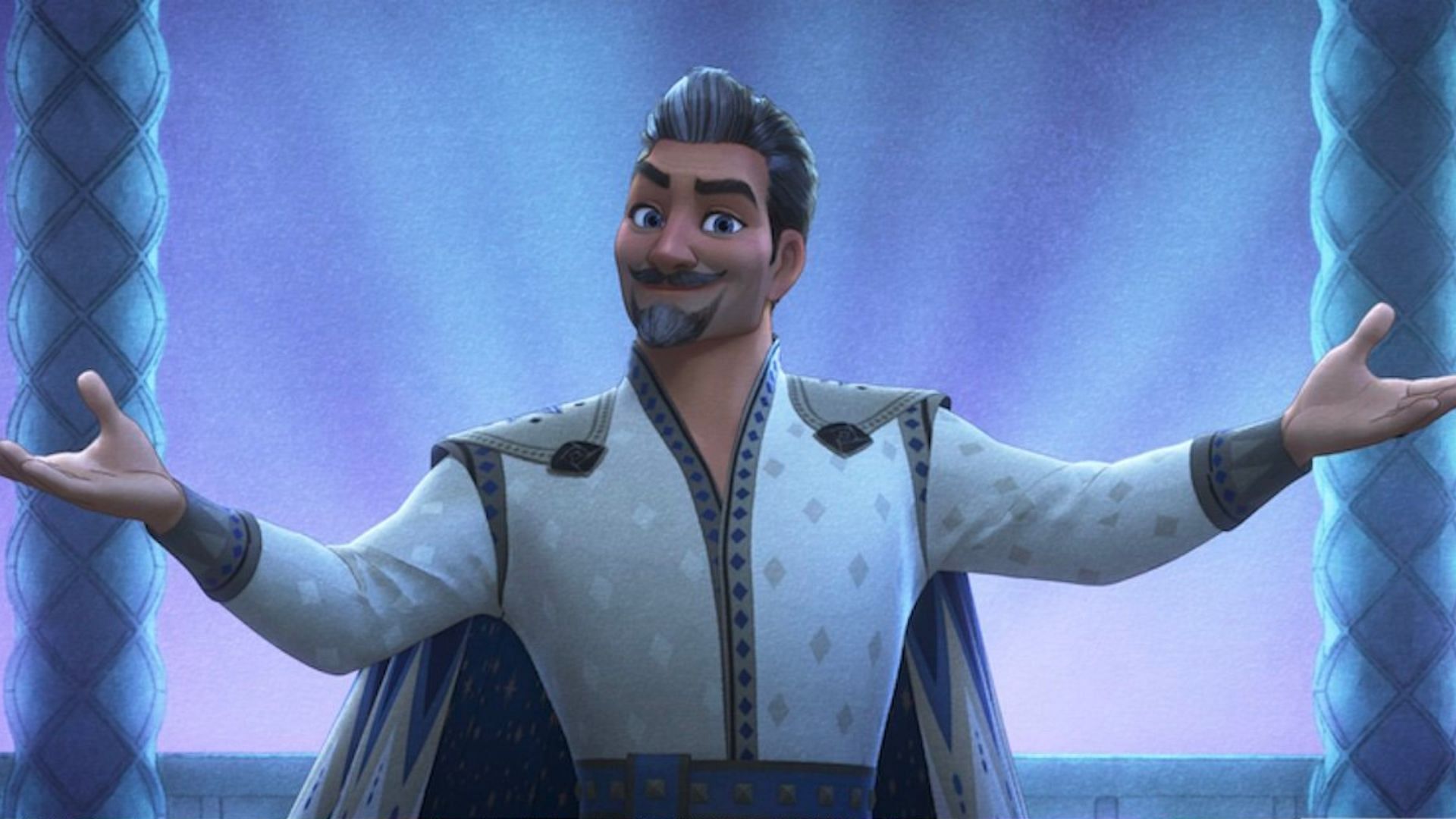 King Magnifico as the antagonist (Image via Disney)