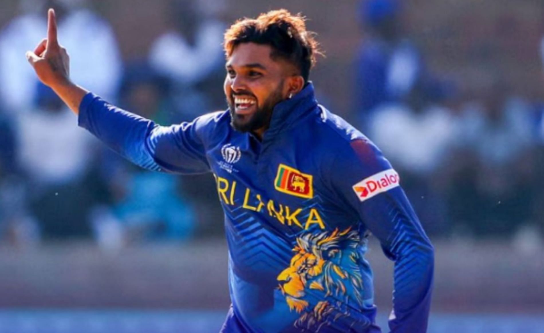 Wanindu Hasaranga was the star for Sri Lanka at the 2023 World Cup qualifiers.