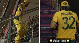 [Watch] Fans cheer Glenn Maxwell as double centurion takes ‘walk of fame’ to dressing room after Australia beat Afghanistan in 2023 World Cup