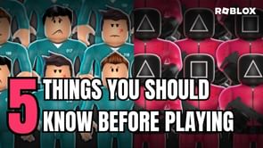 5 things you should know before playing Roblox Squid Game