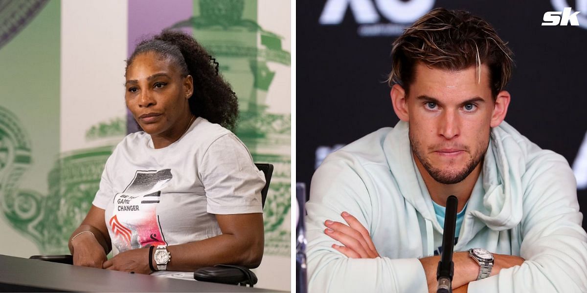 Serena Williams and Dominic Thiem were both involved in a press conference controversy during the 2019 French Open