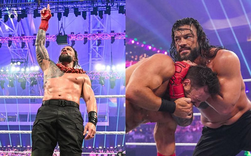Roman Reigns beat LA Knight at Crown Jewel 2023. Find out why