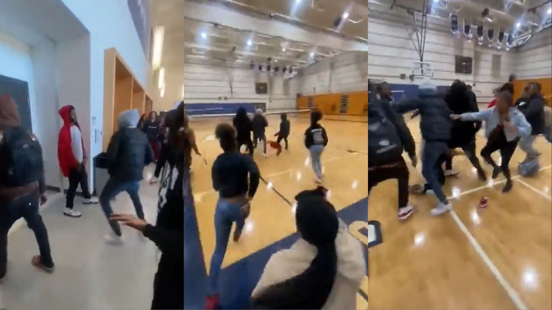 Netizens horrified after high school fight leaves one dead (Image via Tr00peRR/X)