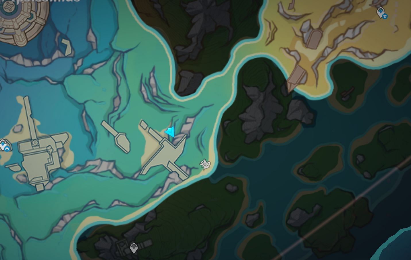 Giant Clam underwater location (Image via HoYoverse)