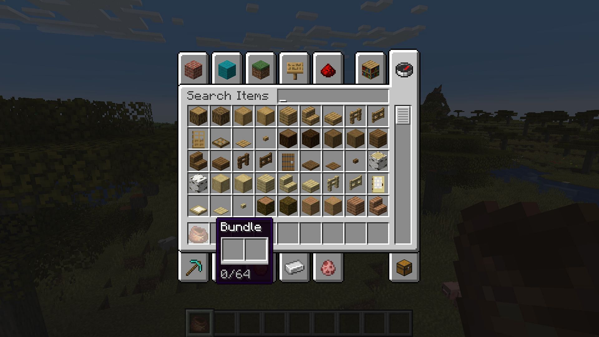 Bundles have remained an experimental Minecraft feature for years now (Image via Mojang)