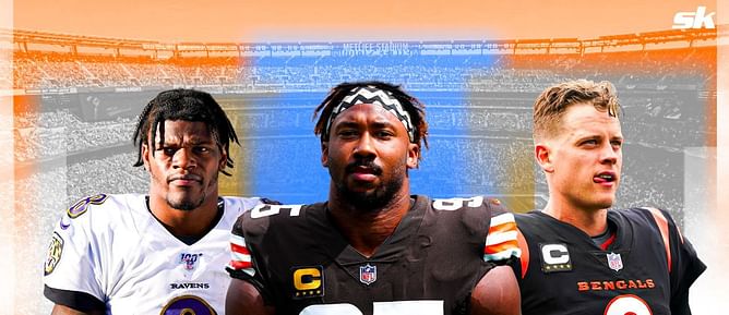 Myles Garrett proclaims his pick between Lamar Jackson and Joe Burrow as MVP race heats up