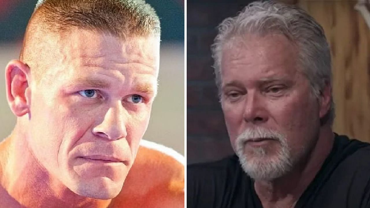 John Cena (left); Kevin Nash (right)