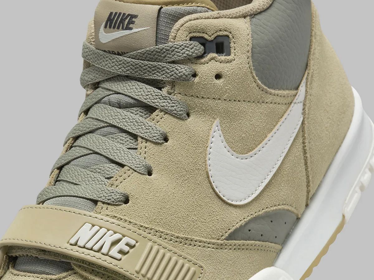 Nike Air Trainer 1 &ldquo;Neutral Olive&rdquo; sneakers (Image via Sneaker News)