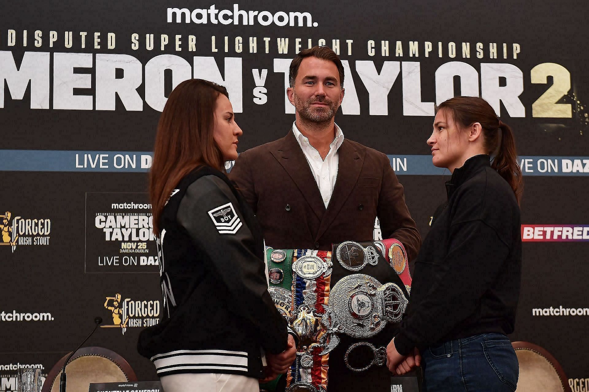 Chantelle Cameron v Katie Taylor Press Conference