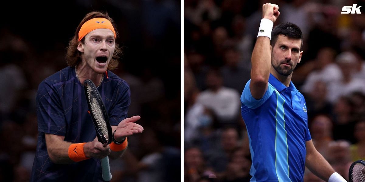 Novak Djokovic defeats Andrey Rublev to reach Paris Masters final