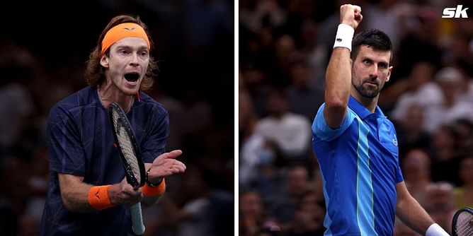 "I don’t want to play Novak Djokovic next time" - Andrey Rublev after Paris Masters SF defeat to the Serb