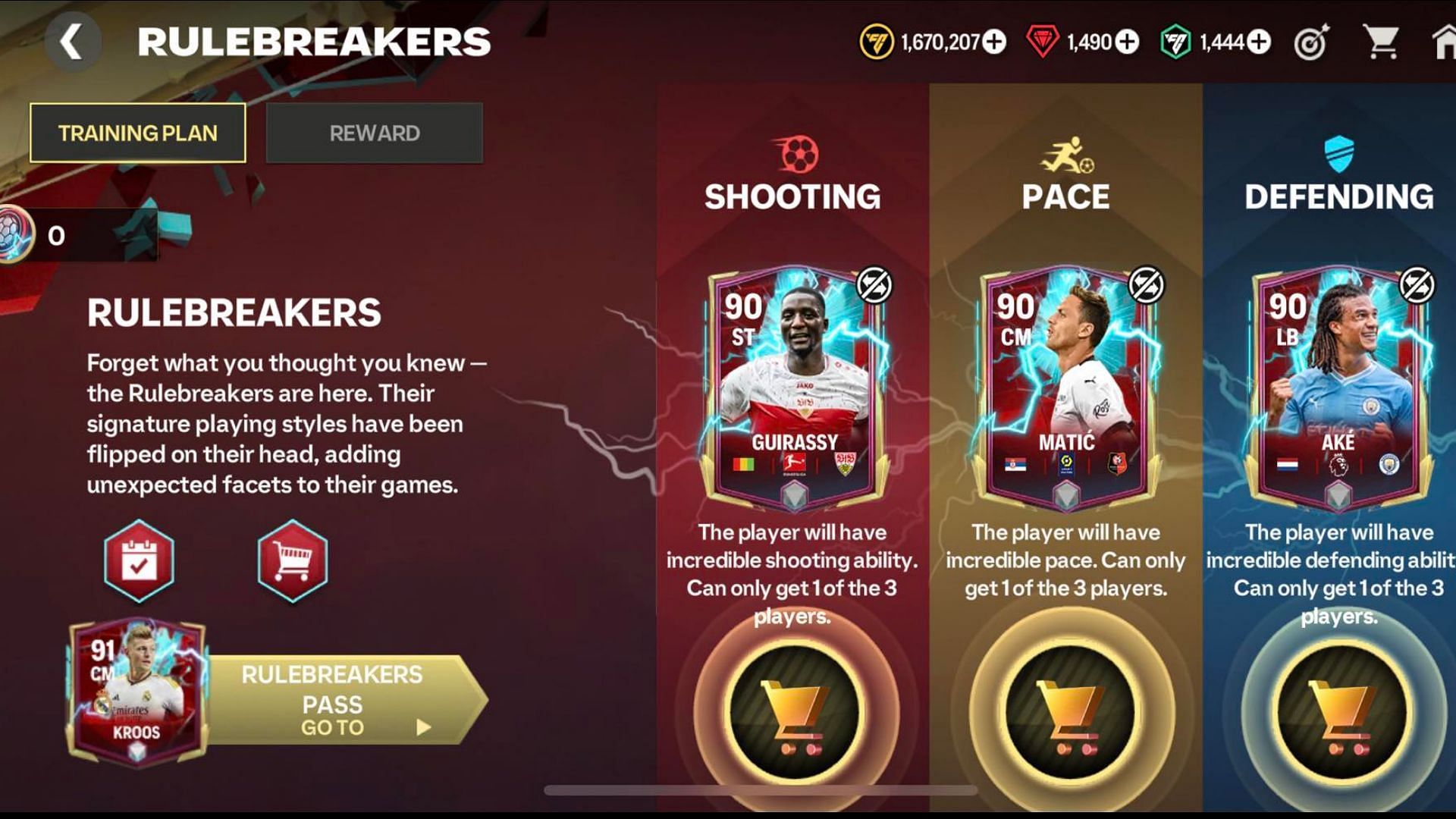 Snippet showing the three featured players in Rulebreakers promo (Image via EA Sports)