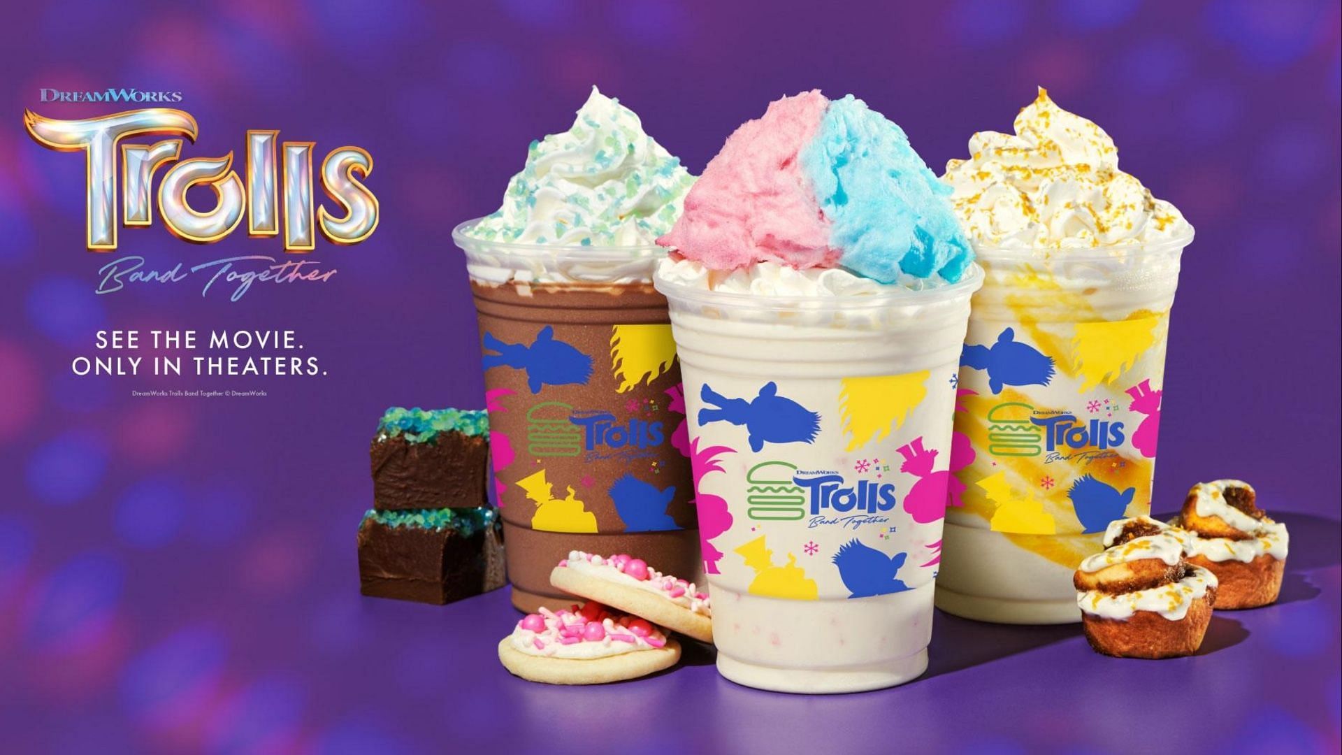 Shake Shack introduces the new limited edition Trolls Band Together Shakes (Image via Shake Shack)