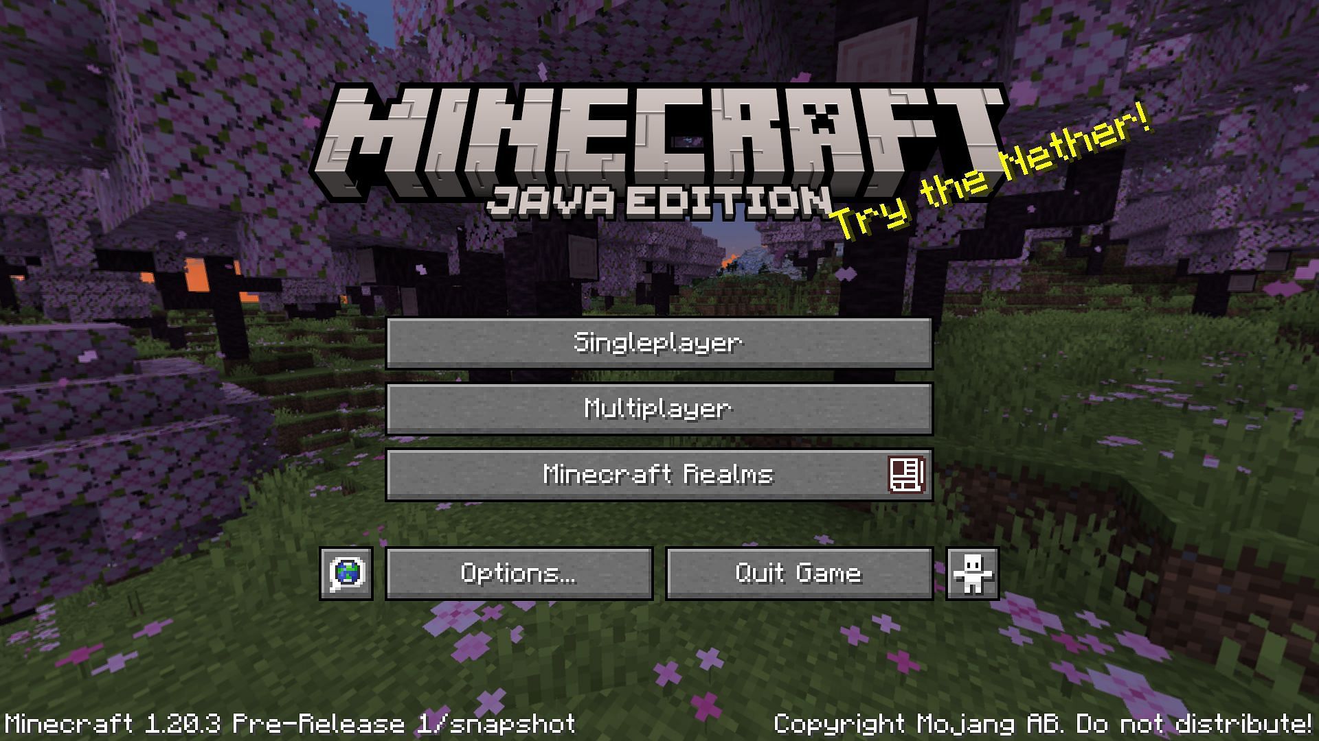 Minecraft 1.20.3 Pre-Release 1 makes a heavy collection of bug fixes (Image via Mojang)