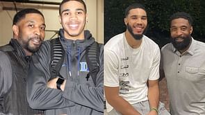 Jayson Tatum shouts out dad Justin Tatum getting named head coach of NBL team: “Proud of him"