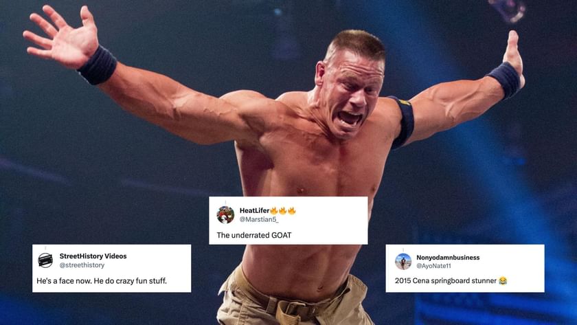"Entered his 2015 John Cena era", "The underrated GOAT" - WWE Universe ...