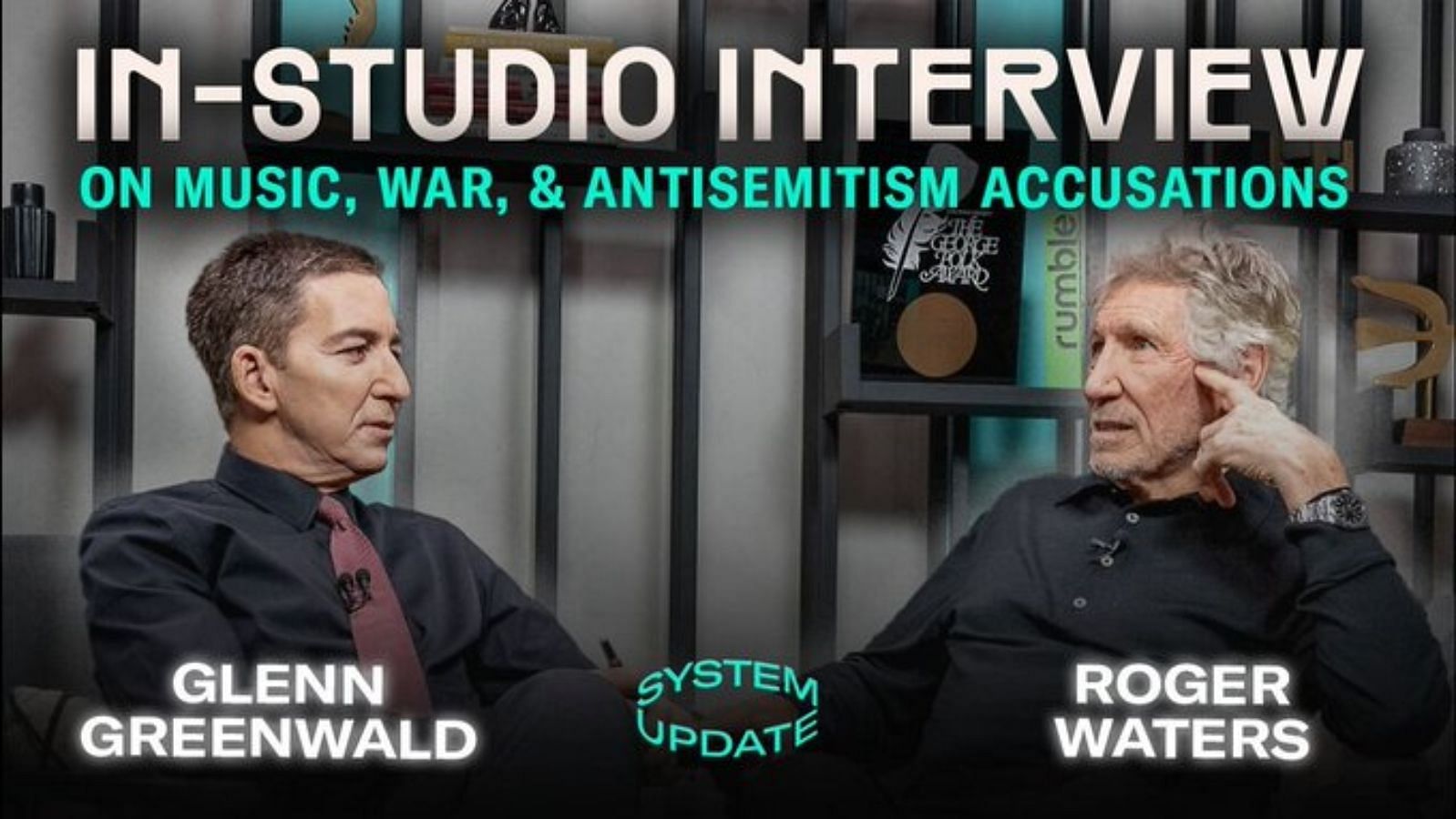 The interview was posted on Rumble (Image via X/@rogerwaters)