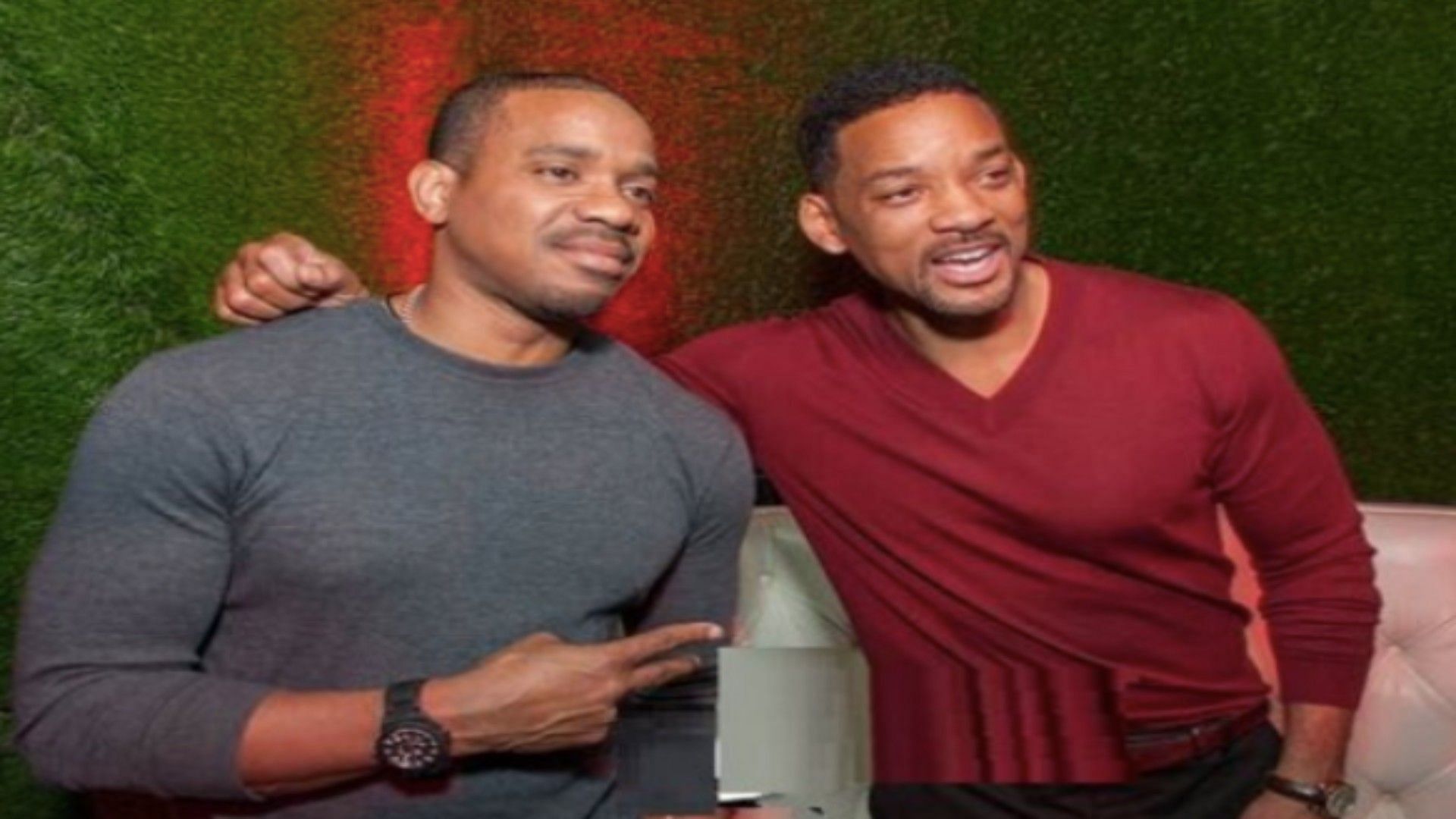 Duane Martin and Will Smith (Image via  His Excellency Ngqolomsila/X)