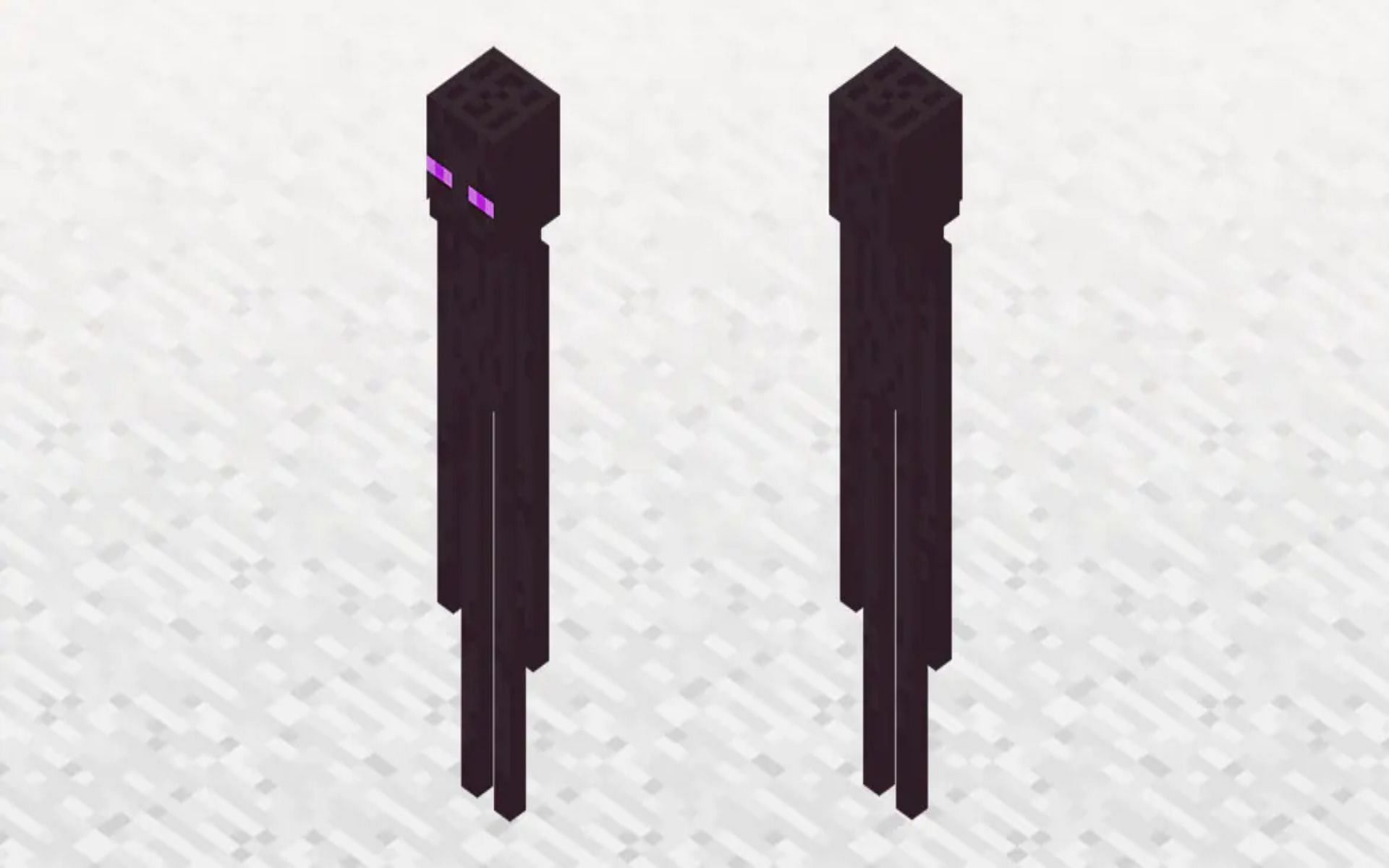 The Enderman speaks in reverse (Image via Mojang)