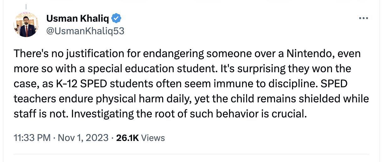 Social media users react to the Florida teen pleading guilty to the charge of hitting his teacher: Reactions and details explored. (Image via Twitter)