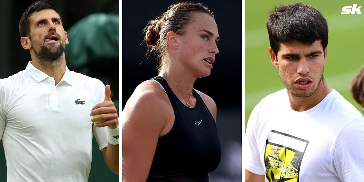 French Open: Novak Djokovic, Carlos Alcaraz and Aryna Sabalenka