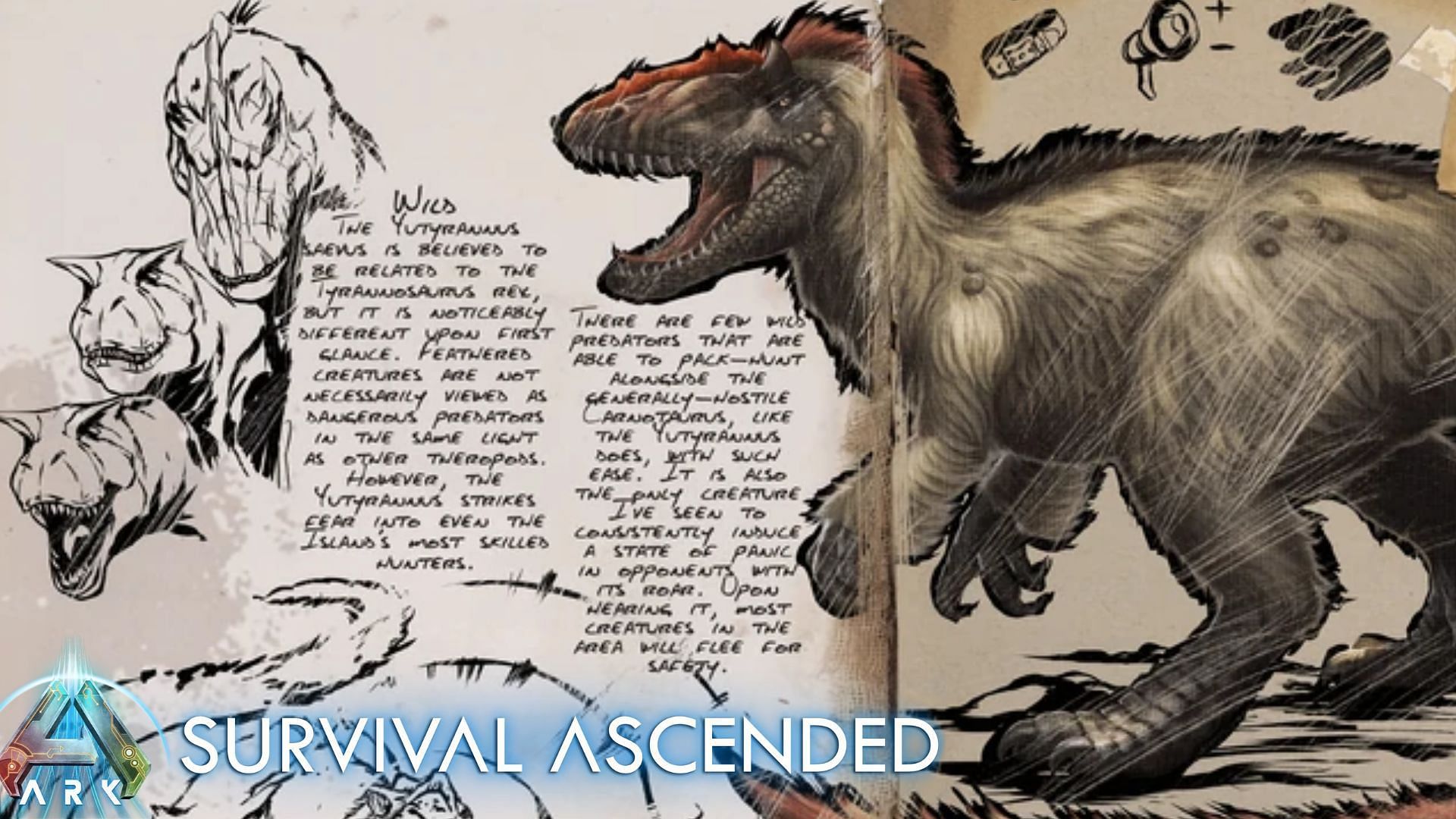 Yutyrannus has great fighting abilities that can used for PvP and PvE fights (Image via Studio Wildcard)