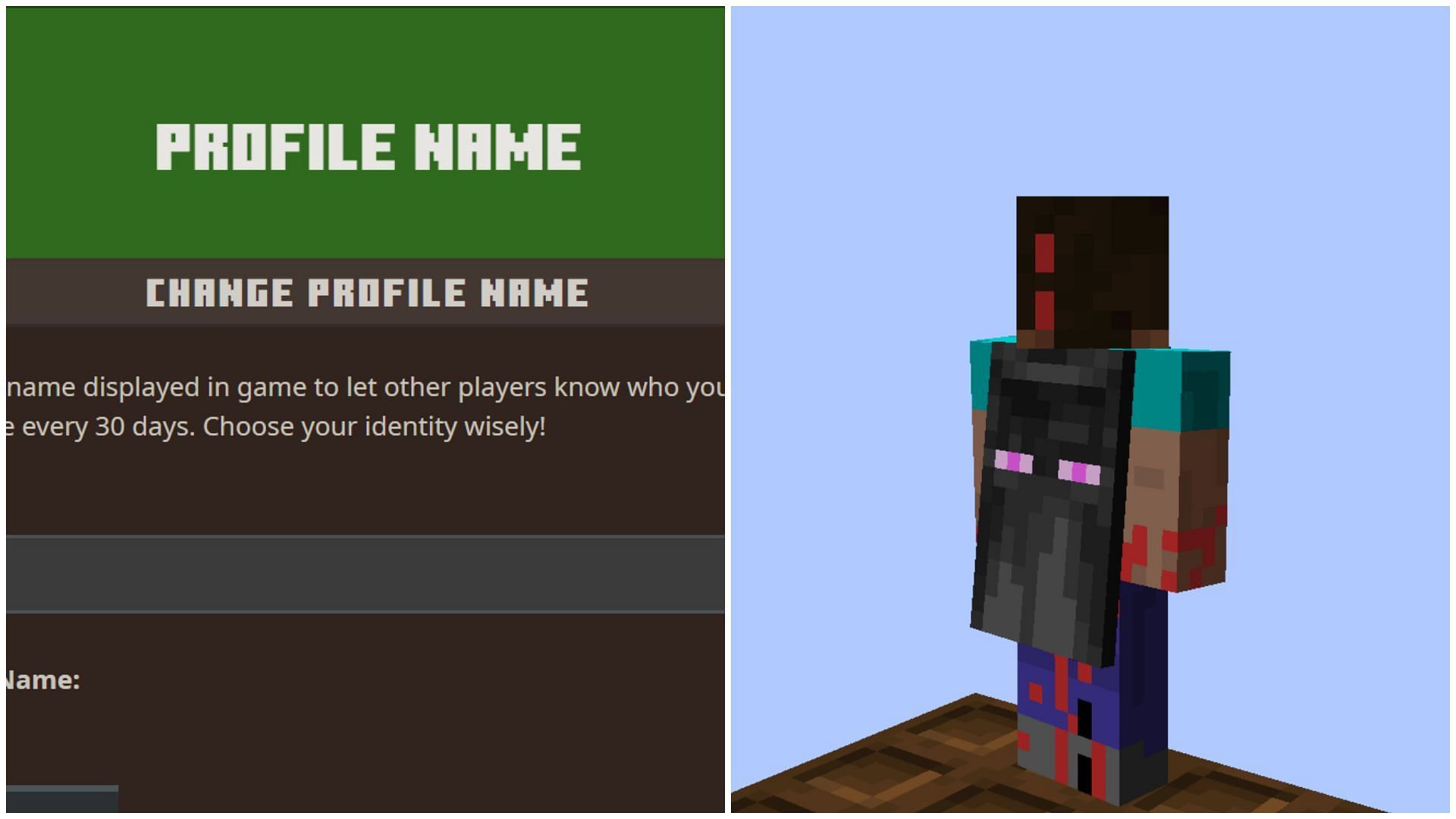 Gamertag for both Minecraft Java and Bedrock Edition can be easily changed (Image via Sportskeeda)