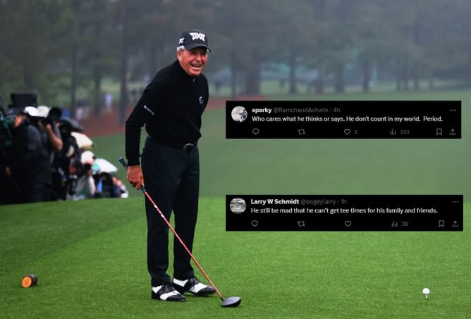 “Who cares what he thinks or says” - Fans react to Gary Player’s disapproval of Augusta National Women’s Amateur
