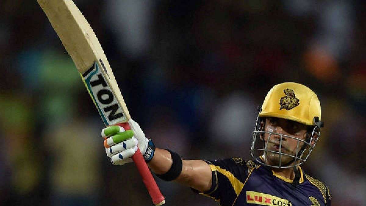 Gautam Gambhir has played some outstanding knocks for KKR in his time. (P.C.:X)