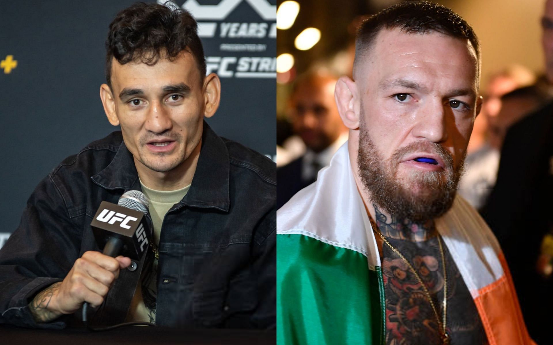 Max Holloway (left) and Conor McGregor (right) [Images Courtesy: @GettyImages]