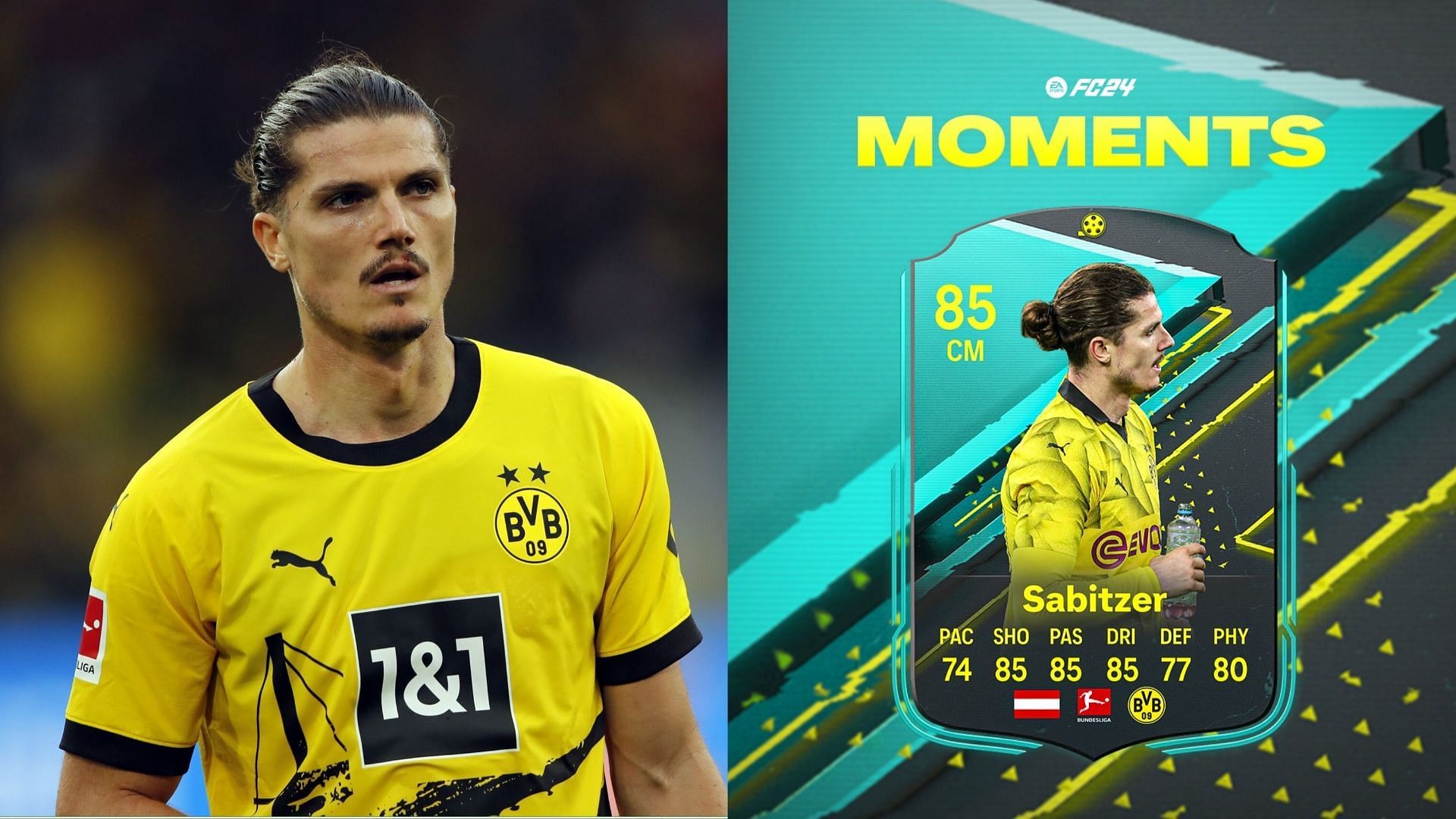 A new Moments SBC is coming to EA FC 24 (Images via BVB Buzz, Twitter/ FUT Sheriff)