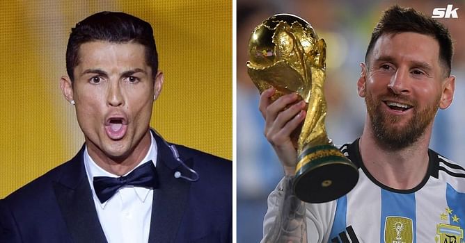 “Some like blondes, some like brunettes” - Cristiano Ronaldo hilariously explains whether GOAT debate will end after Lionel Messi winning World Cup