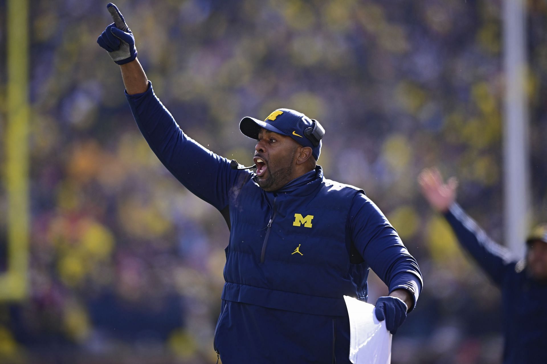 Sherrone Moore was Michigan's interim head coach