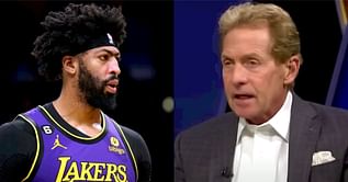 “AD stood for Always Disappearing”: Skip Bayless rips apart Anthony Davis for 4-point showing in first half
