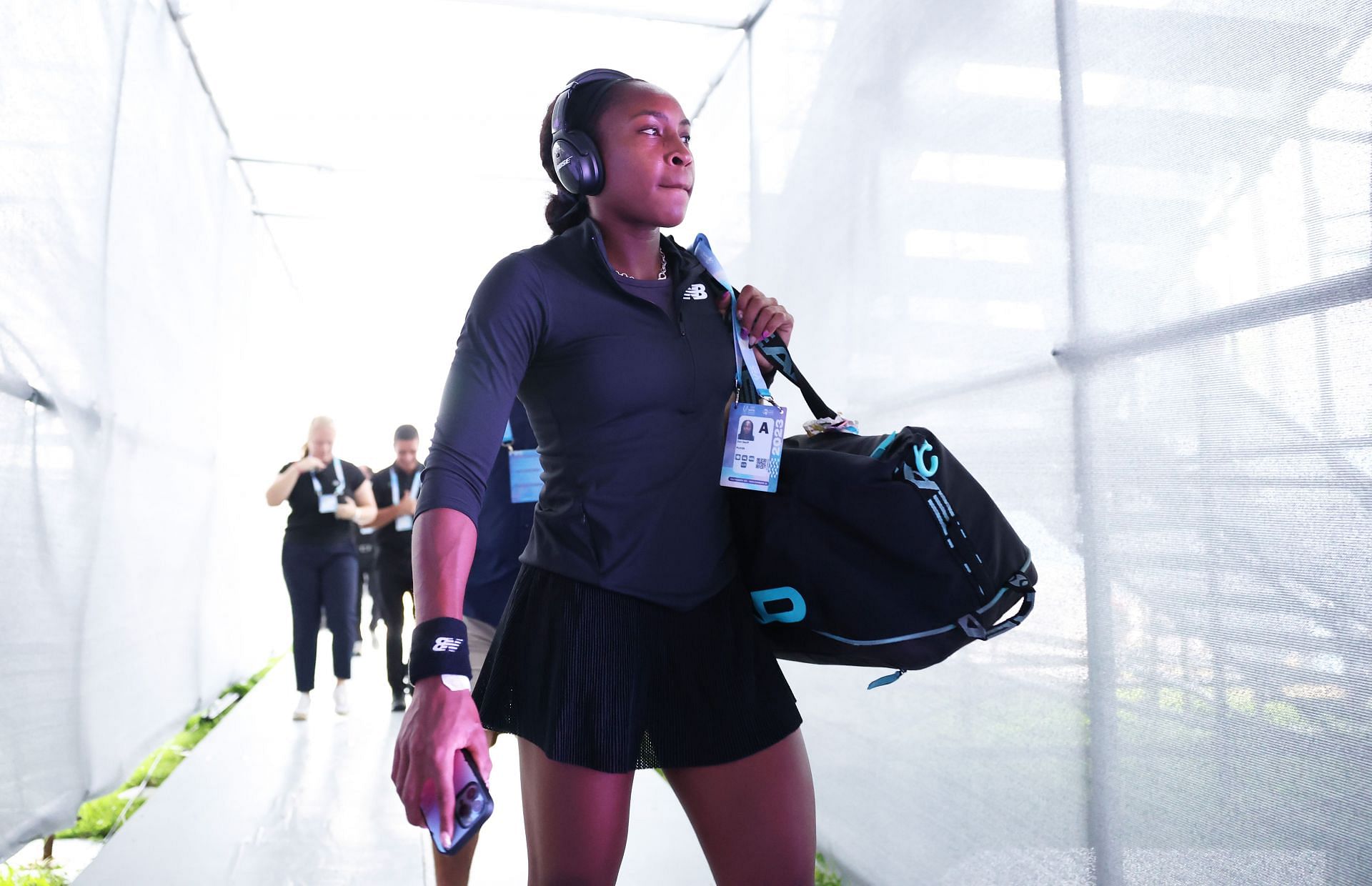 Coco Gauff at the 2023 WTA Finals