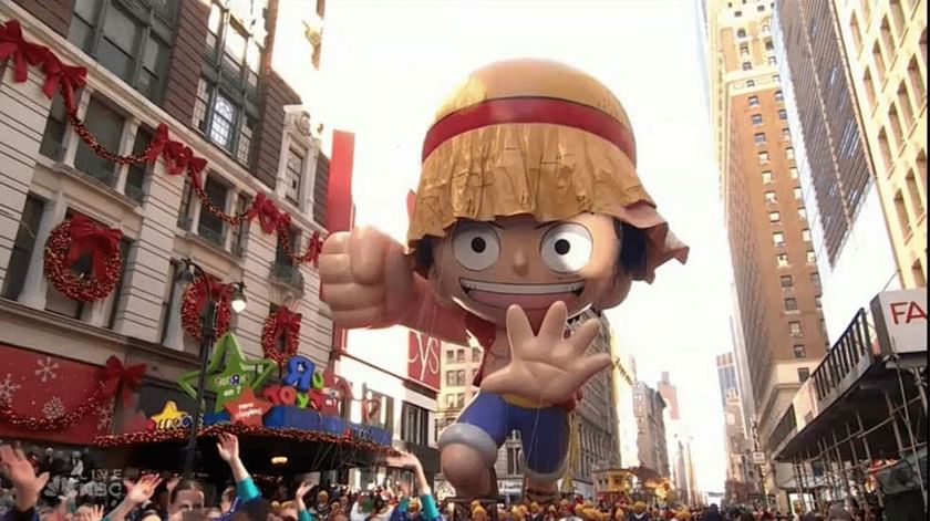 Luffy Debuting As Macy's Thanksgiving Day Parade Float