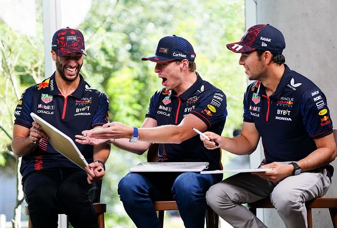 Daniel Ricciardo or Sergio Perez? Max Verstappen refuses to get dragged into the debate