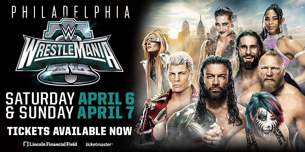 WWE WrestleMania 40 will take place in Philadelphia, PA