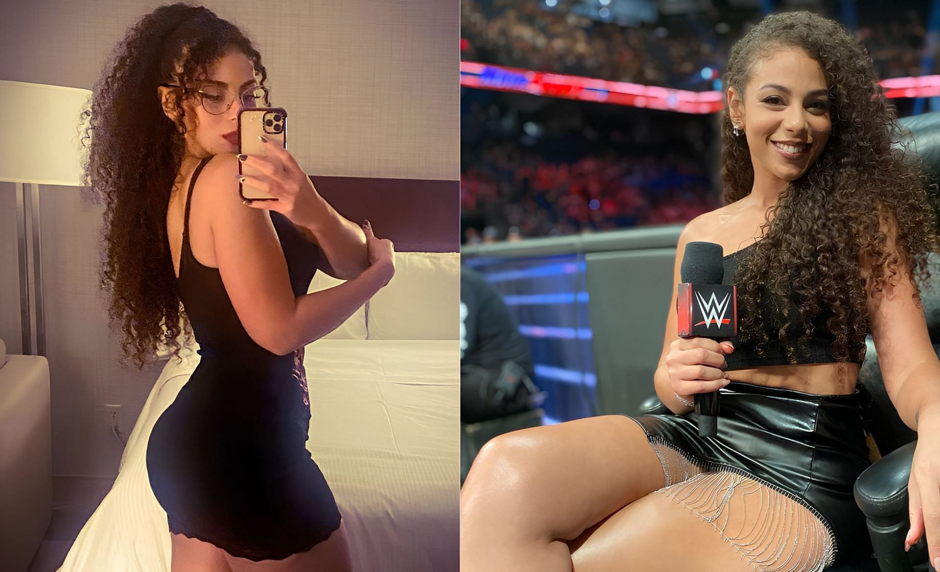 Samantha Irvin is a ring announcer for WWE