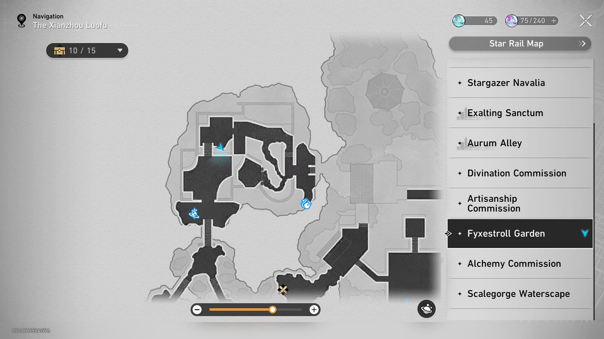 Fyxestroll Garden Map - Honkai: Star Rail Interactive Map