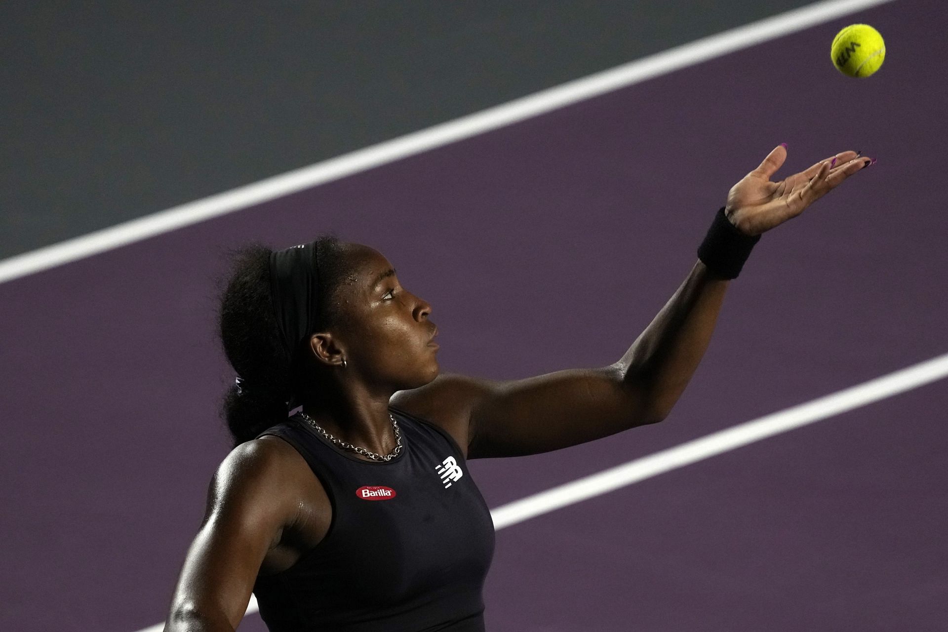 Coco Gauff at the 2023 WTA Finals